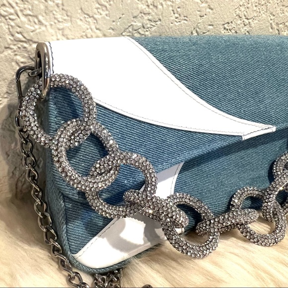 Dior Denim Beauty Clutch to Crossbody Bag and Handbag Rare Find - Picture 5 of 13